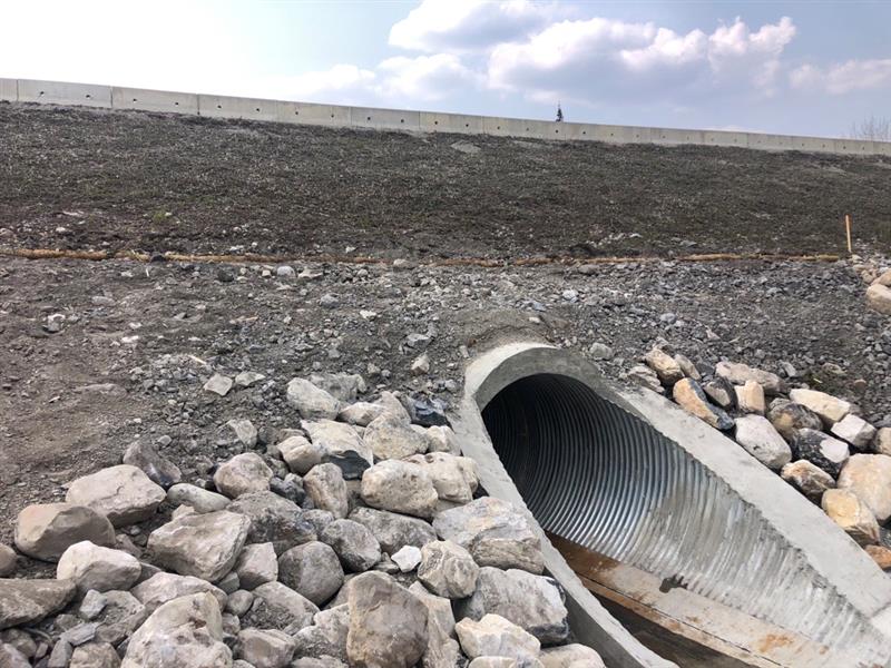 Culvert replacement ACL Construction