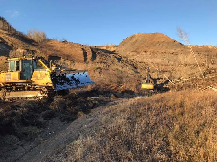 Old Fort Slide Repair