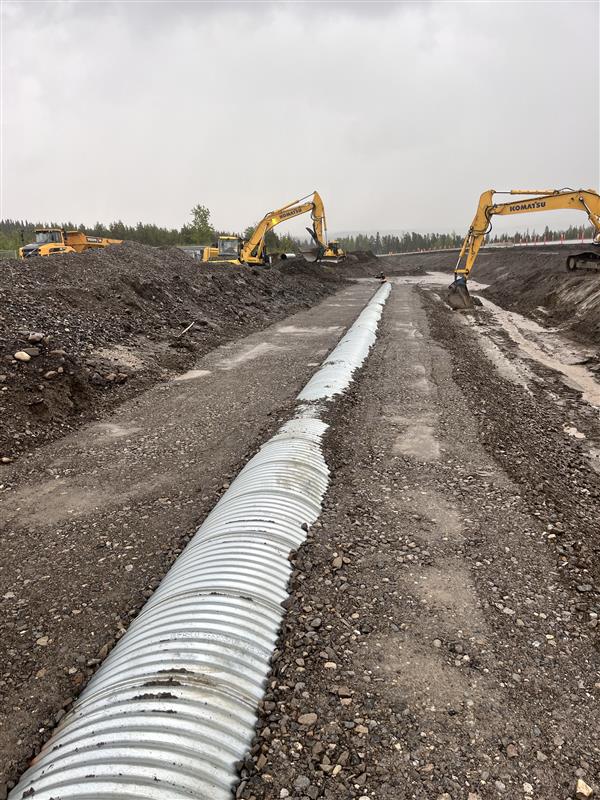 drainage pipe ACL Construction