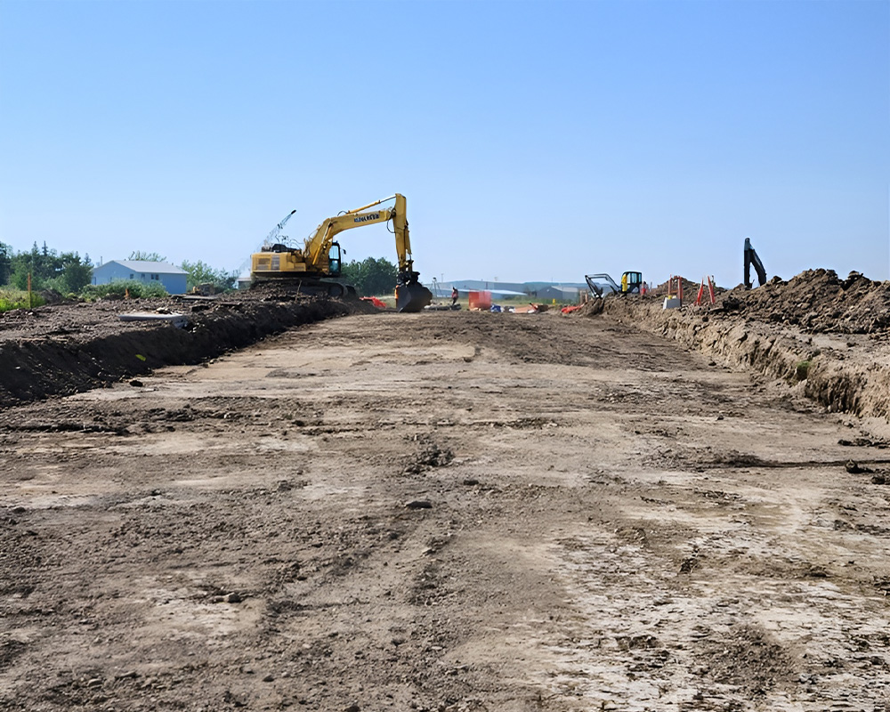 parkwood drive excavator