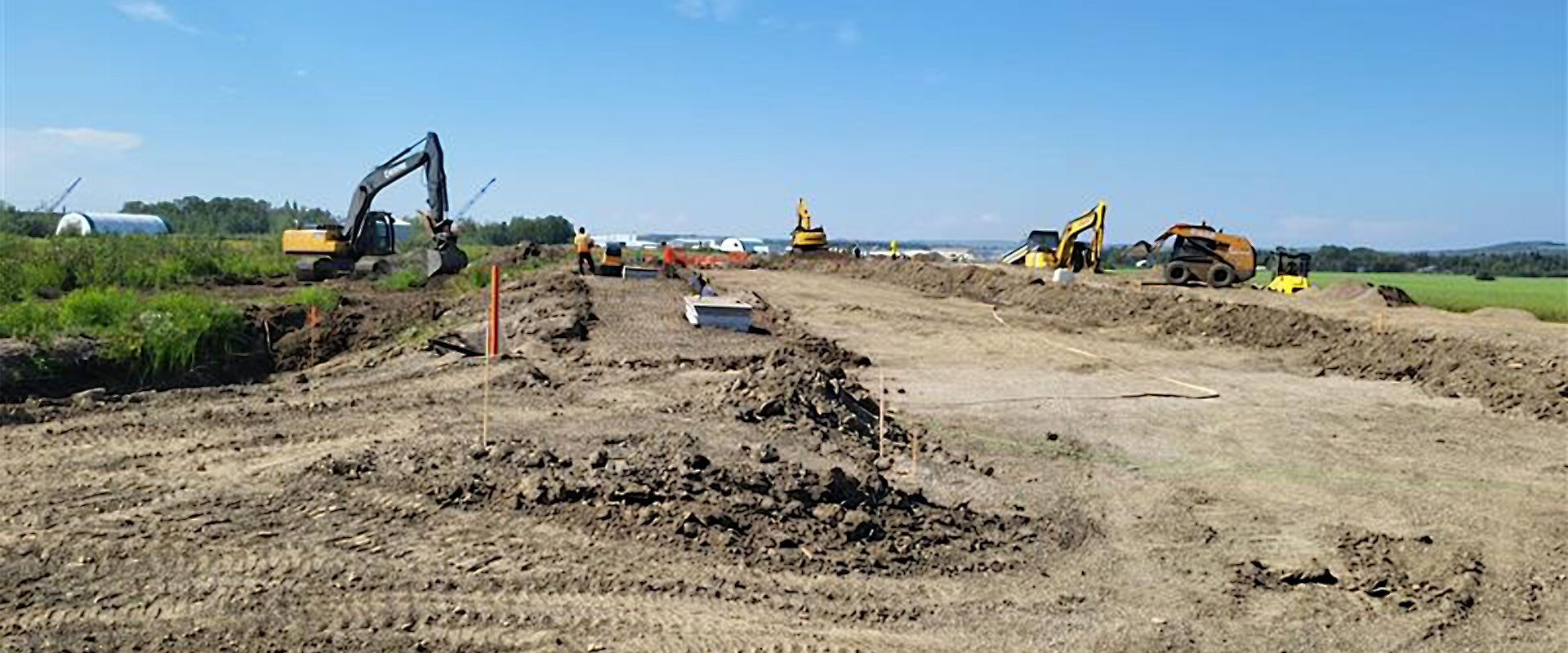Parkwood drive construction site