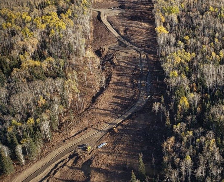 BC Hydro PRES Project Land Clearing ACL Construction