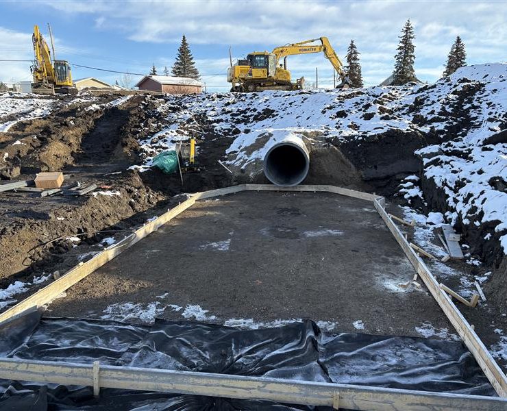 Barbaree Park Dawson Creek ACL Construction Drainage Improvements